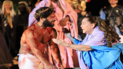 Imagens da Paixão de Cristo, em Floriano 2025