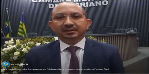 Tivemos homenagens a duas grandes profissões