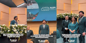 Dr. Marcus Vinícius sobre as homenagens aos médicos, no seu dia, que houve na ALEPI
