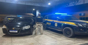 PRF flagra veículo com sinais de adulteração durante fiscalização em Piripiri