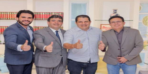 Gov. Rafael, Dr. Marcus e Zé Santana alinham ações para fortalecer desenvolvimento de M. Cabeça no Tempo