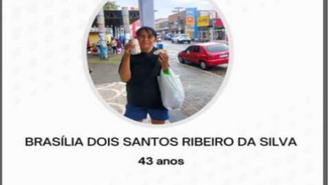 Sra. Brasília Ribeiro que estava desaparecida em Floriano, desde o dia 28/11, é encontrada