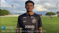 Venezuelano e atacante Nelson Reina é uma das apostas do Corisabbá, na temporada