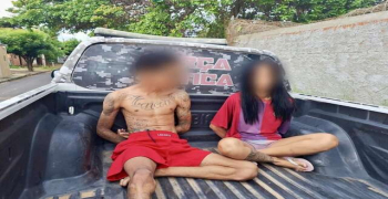 Casal é preso com armas, drogas  e motocicletas roubadas
