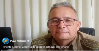 Ten. Cel. Gilson Leite, do 3º BPM, sobre os primeiros dias de carnaval.