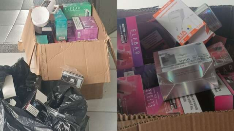 Casal é preso com carga de cigarros eletrônicos avaliada em R$ 300 mil