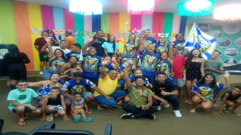 Caipiras comemoram o bicampeonato no Carnaval de Floriano no comando do Pinto