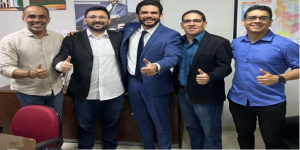 Dr. Marcus Vinícius, deputado estadual, recebeu em Teresina o professor Dr. Natanael, pesquisador da UFRJ