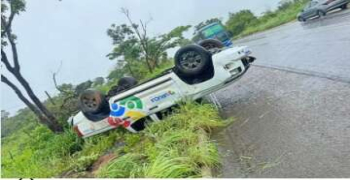 Veículo da Educação de Uruçui-PI se envolve em acidente na região de Floriano