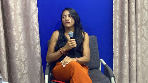 Veja essa entrevista com a Deuzirene, que ganhou uma prova por passar 58h em pé