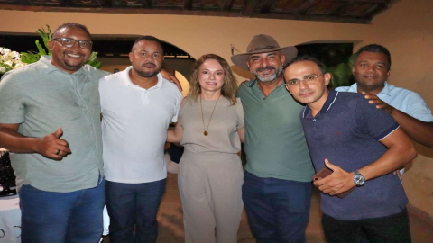 Chico Nordeste completa 90 anos e líderes florianenses ligados a deputada Ana Paula, comparecem