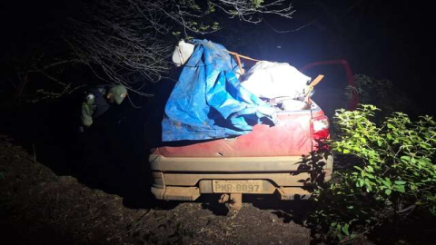 Polícia recupera em menos de 24hs veículo tomado de assalto em estrada vicinal