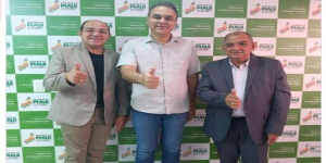 Vereador Salomão Holanda cumpre agenda com o deputado Firmino Paulo, em Teresina