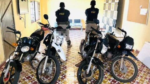 PRF recupera 5 motocicletas adulteradas em 24H em cidades do Piauí
