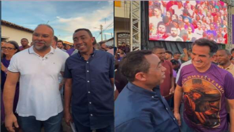 Joel Rodrigues se juntou aos milhares de fiéis na Procissão de Passos em Oeiras