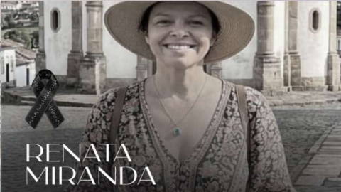 Professor Magno Weverson externa condolências dado ao falecimento da Renata Miranda