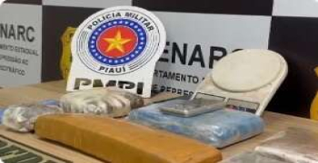 Polícias Civil e Militar apreendem 5 quilos de drogas na zona sul de Teresina