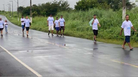  Por mais de 42 anos, a Caminhada dos Homens ocorre do Sambaiba ao Santuário da Guia