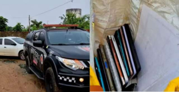 Operação mira facção e apreende vários celulares roubados