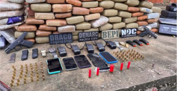 Polícias Civil e Militar apreendem 100 quilos de drogas em Caxias (MA)