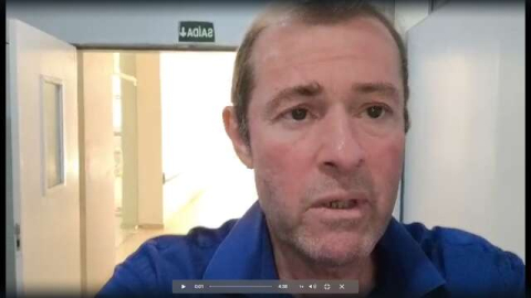 Raulino, da Tv Tropical, gravou um novo vídeo sobre o estado de saúde do Joilson Leandro