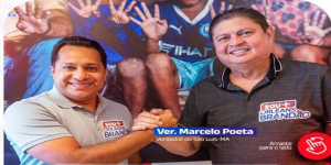 Gleydson Resende recebe apoio do vereador Marcelo Poeta, de São Luiz, na sua pré-campanha