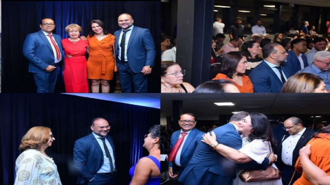 Joab Curvina, vice-prefeito de Floriano, fez uma publicação destacou os homenageados no novo SESC de Floriano