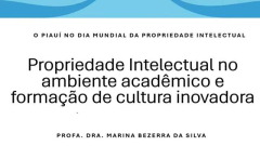 UFPI realiza evento sobre importância da proteção do conhecimento como motor do desenvolvimento regional