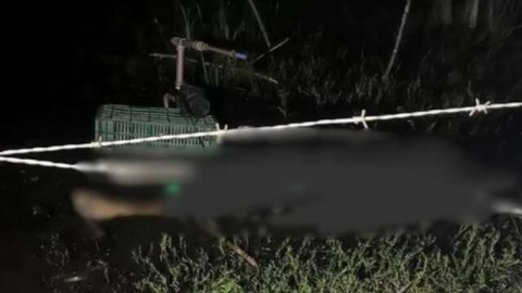 Homem é encontrado morto possivelmente de choque elétrico próximo a bomba de água