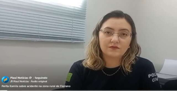 Perita Kamila, da Central de Flagrantes, sobre acidente com óbito nessa manhã de segunda