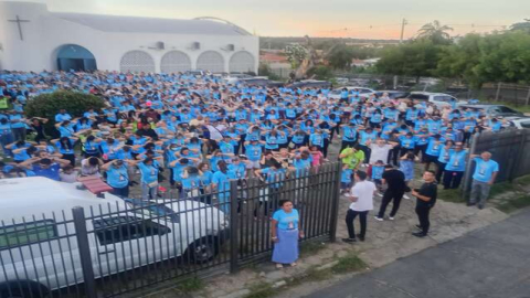 Primeira Caminhada Fitness em prol da Igreja Católica reuniu grande público