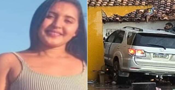 Mulher e bebê morrem atropelados por criminosos. Outra criança é arremessada em teto de casa