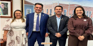 Brasília: Prefeito Magnum Cardoso ganha ambulância para fortalecer a saúde de Caxingó-PI, com apoio do senador Ciro 