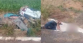 Homem é preso após pedir carona, roubar veículo e provocar acidente
