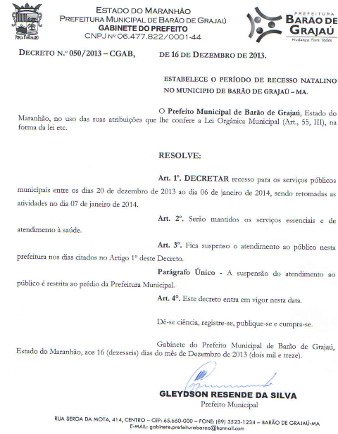 gleydsonbdecreto2013