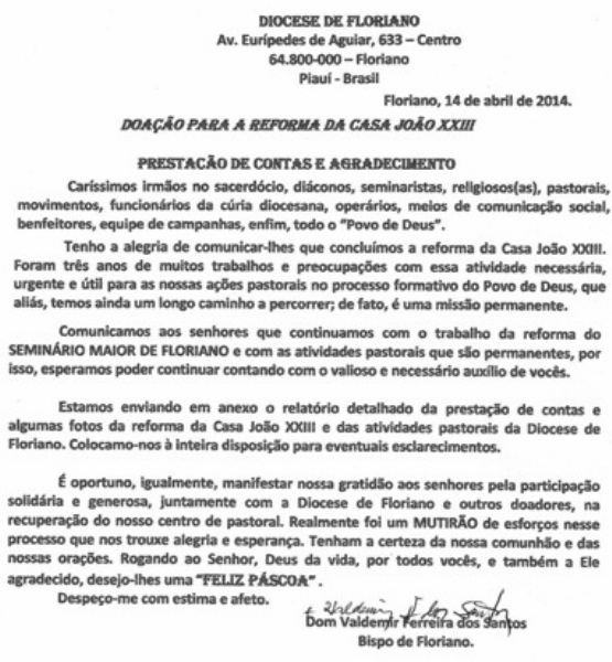 mensagembispo