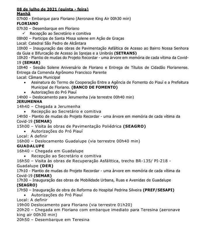 agenda