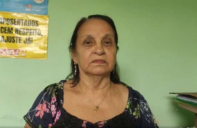 Professora Léa de Almeida, da regional de Floriano, sobre as ações do SINTE estadual