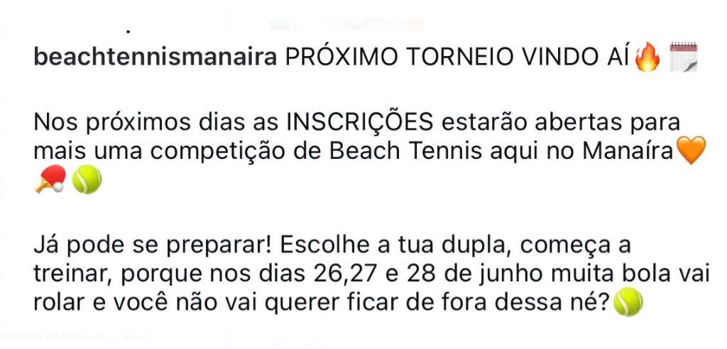 inscriões