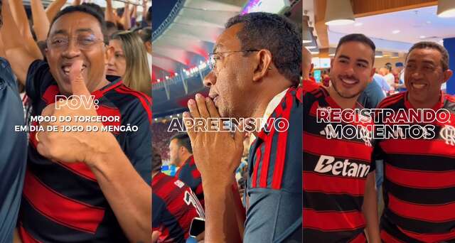 Joel no jogo do Flamengo x Estudiantes pela Libertadores no Maracanã-RJ