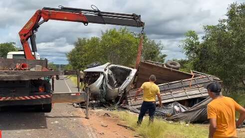 Trágico acidente num trecho da PI 140, entre Floriano e Itaueira nessa quarta